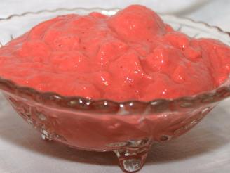 Pink Stuff ( Cherry Jello, Cranberry Sauce Salad )