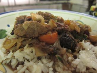 Middle Eastern Slow-Cooked Stew With Lamb, Chickpeas, and Figs