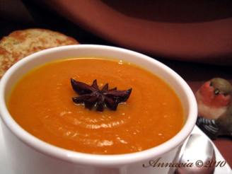 Creamy Carrot Soup With Star Anise