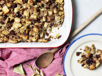 Chestnut And Cranberry Dressing
