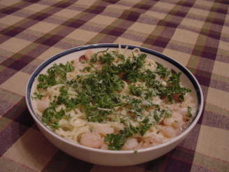 Shrimp Scampi W/Spaghetti