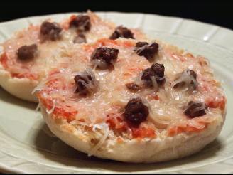 Easy Bake Oven English Muffin Pizza