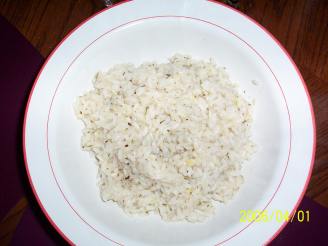 Creamy Lemon Parmesan Rice
