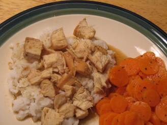 Sweet Aromatic Chicken With Rice (Crock Pot)