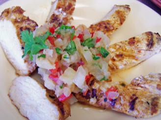 Grilled Southwestern Chicken With Pineapple Salsa