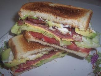 BLT & Salami Sandwich