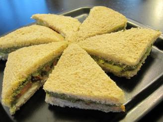 Indian Green Chutney Sandwich