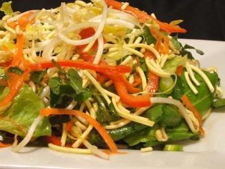 Crispy Noodle Salad With Sweet and Sour Dressing