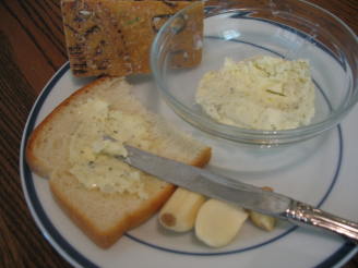 Garlic Cheese Herb Butter