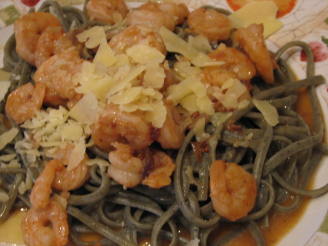 Chipotle Shrimp or Scallop Scampi With Fettuccine