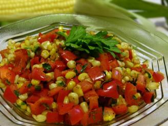 Corn and Red Pepper Medley