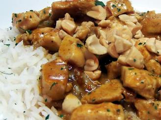 Spicy Thai Peanut Chicken Curry