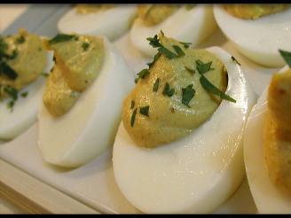 Curry Stuffed Eggs (Curried Deviled Eggs)