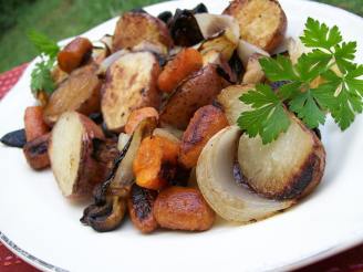Oven-Roasted Autumn Vegetables