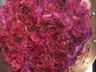 Sweet & Sour Red Cabbage with Bacon