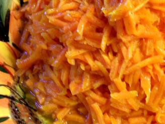 Orange-Glazed Shredded Carrots (Reduced or Low-Fat)