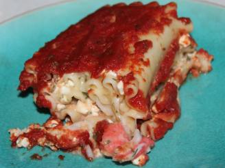 Seafood Lasagna Roll Ups!