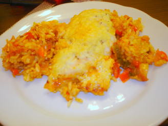 Chicken Rice & Veggie Casserole
