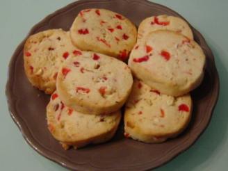 Cherry Almond Butter Cookies