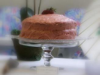 Dreamy Strawberry Layer Cake