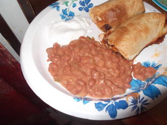 Simple Homemade Refried Beans