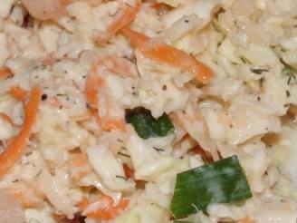 Low Fat Shrimp or Crab Coleslaw