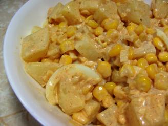 Potato, Egg and Corn Salad With Buttermilk