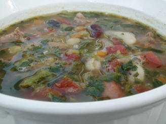 Italian Mixed Bean Soup