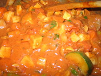 West African Groundnut Stew (Mafe)