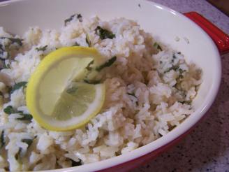 Spinach Lemon Rice