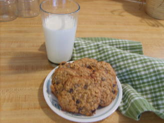 " Flaky" Oatmeal-Raisin Cookies