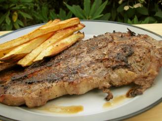 Pan Seared T-Bone Steak