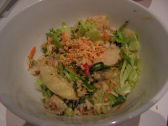 Asian Brown Rice and Peanut Salad Toss