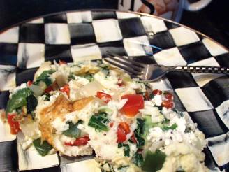 Ww Inspired Greek Infused Egg White Omelet