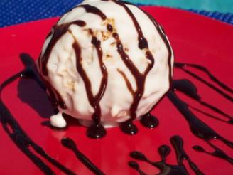 White Chocolate Covered Ice Cream Crunch Balls!
