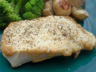 Baked Halibut With Parmesan