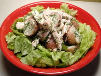 Garlic Chicken & Potato Salad