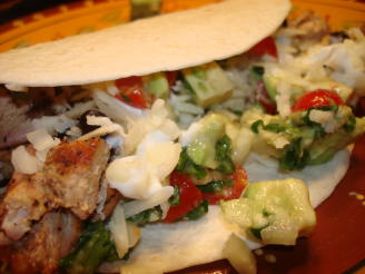 Grilled Chicken Soft Tacos
