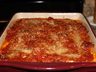 Baked Meatball Lasagna