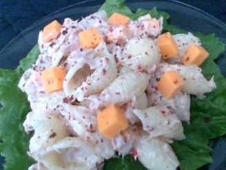 Cold Tuna & Shells Salad