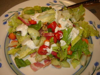Kid-Friendly Chop Chop Salad With Creamy Blue Cheese  or Butterm