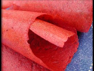 Passion Strawberry Fruit Leather - Dehydrator Roll-Ups
