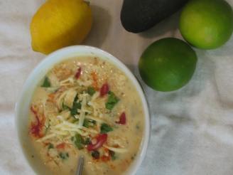 Thick and Tasty Chicken Tortilla / Enchilada Soup
