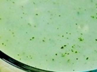 Chilled Cream of Watercress Soup