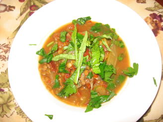 Moroccan Lentil & Vegetable Soup
