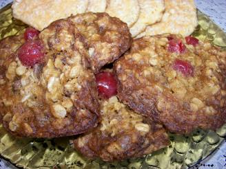 Chocolate Cherry and Oatmeal Cookies