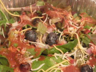 Arugula Salad With Berry Dressing