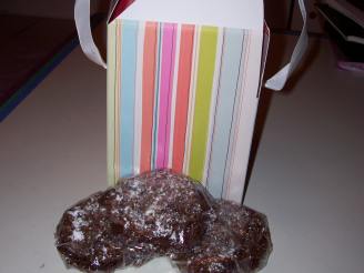 German Chocolate Lace Cookies