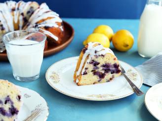 Blueberry Lemon Bundt Cake With Lemon Glaze