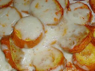 Baked Zucchini and Cheese